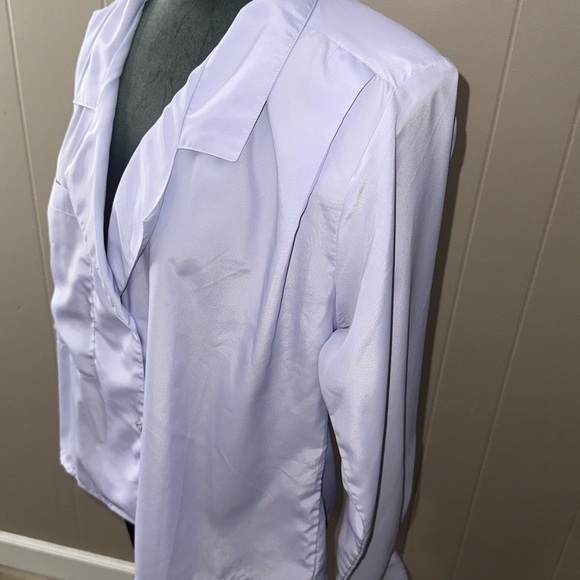 Vintage Diane Von Furstenberg Collared Blouse - Picture 11 of 14